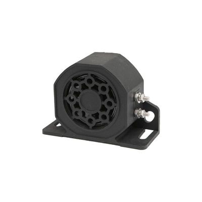 12V - 24V Автомобильный обратный рог IP67 Автомобильный обратный сигнал тревоги Черный с нержавеющей сталью