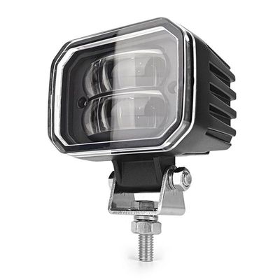 10V - 80V вилочный погрузчик Красный зоны света 30W светодиодные вилочные погрузчики светодиоды безопасности с скобкой из нержавеющей стали