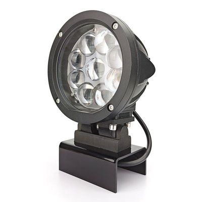 Специализированный синий точечный свет для вилочного погрузчика с литым алюминиевым корпусом, кронштейном из нержавеющей стали и линзой PMMA