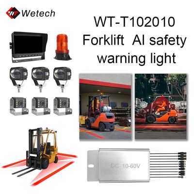 Светодиод предупреждения безопасности 10V - 80V Светодиод красной зоны 10W