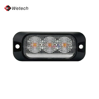 IP67 Флэш-Строб Амберный светодиодный фонарь 12V 24V