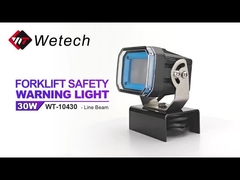 WT-10460 Синие защитные фары для вилочного погрузчика 60 Вт, индивидуальные