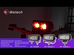 WT-102030 Рабочие фонари для вилочных погрузчиков 12V 24V Фонари безопасности для пешеходов 30W