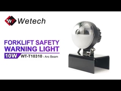 WT-T10310 IP67 Дуговая защитная фара для вилочного погрузчика 10 Вт Красные боковые огни для вилочного погрузчика