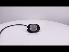 WT-TC10912-1 Стробоскопические вспышки 12 В 24 В Светодиодный янтарный проблесковый маячок для грузовиков, наклейка 3 м