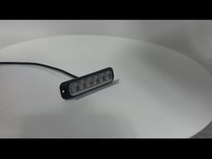 WT-10918-1 Светодиодный проблесковый маячок высокой яркости для аварийных грузовиков, 18 Вт, аварийные огни для транспортных средств