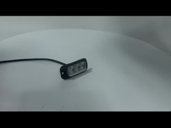 WT-T10909 IP67 Флэш Строб Амберный светодиодный свет 12V 24V